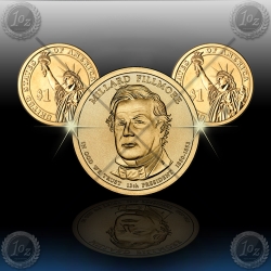 ZDA $1 (President) 2010 P+D "Millard Fillmore"